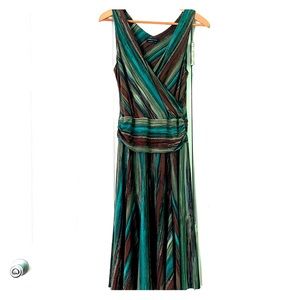 Tea length sleeveless BCBZMaxazria dress